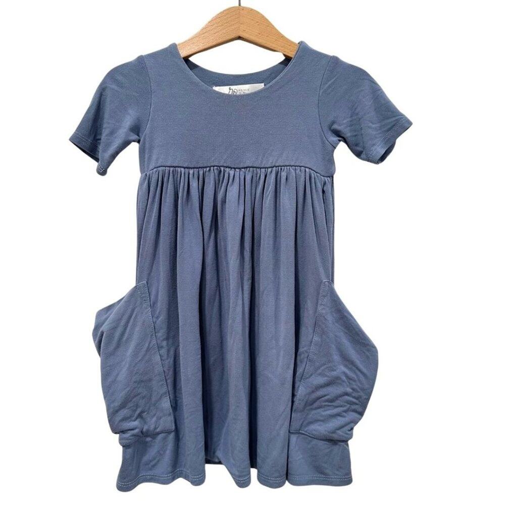 Remie Girl Day Dress Blue 3T